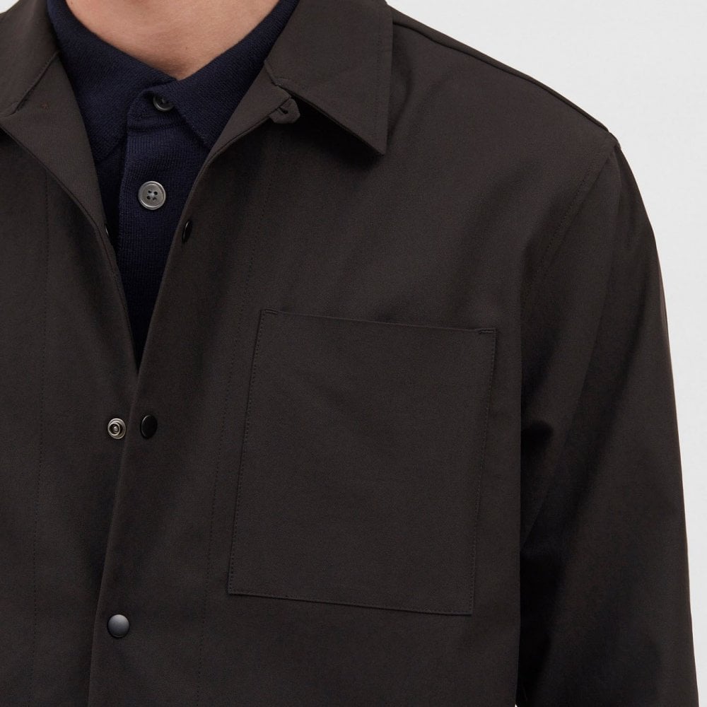 Carsten Solotex Twill Longsleeve Shirt - Black