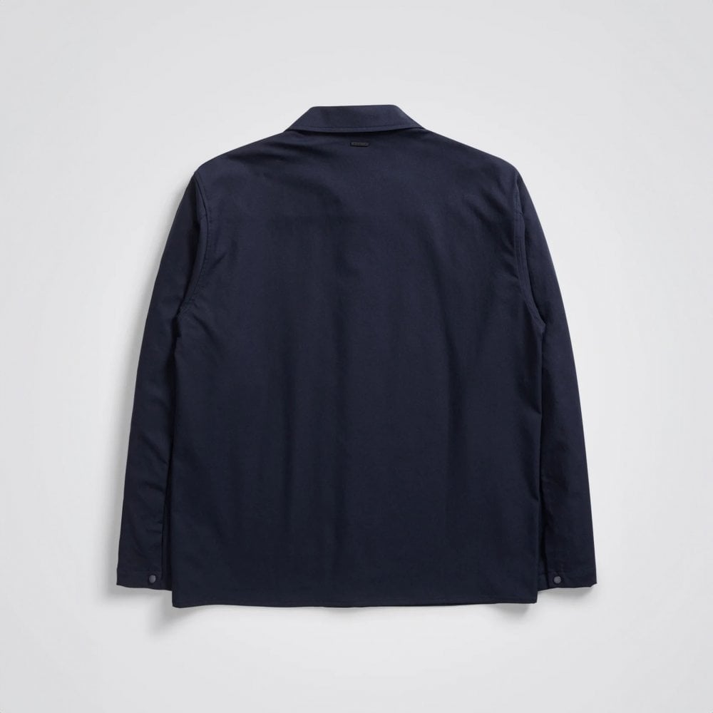 Carsten Solotex Twill Longsleeve Shirt - Dark Navy