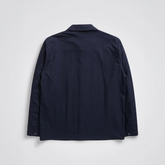 Carsten Solotex Twill Longsleeve Shirt - Dark Navy