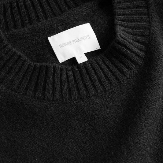 Norse Standard Merino Lambswool Sweater - Black