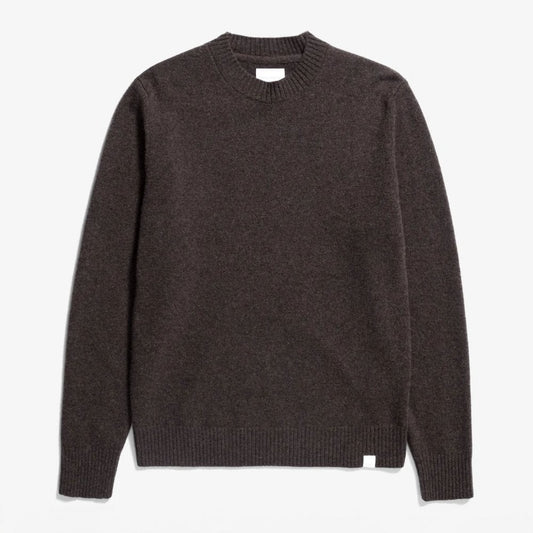 Norse Standard Merino Lambswool Sweater - Heathland Brown