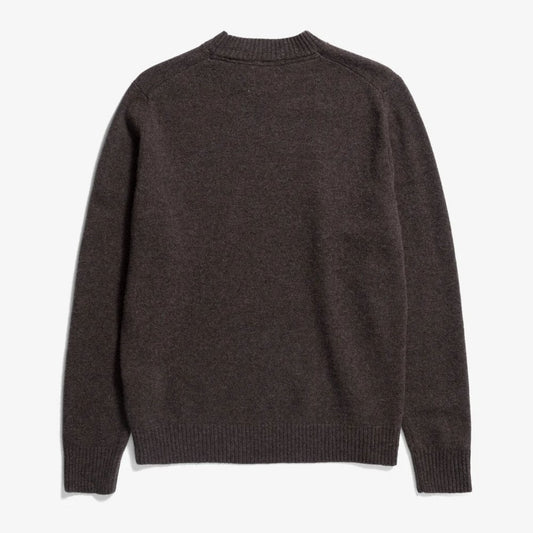 Norse Standard Merino Lambswool Sweater - Heathland Brown
