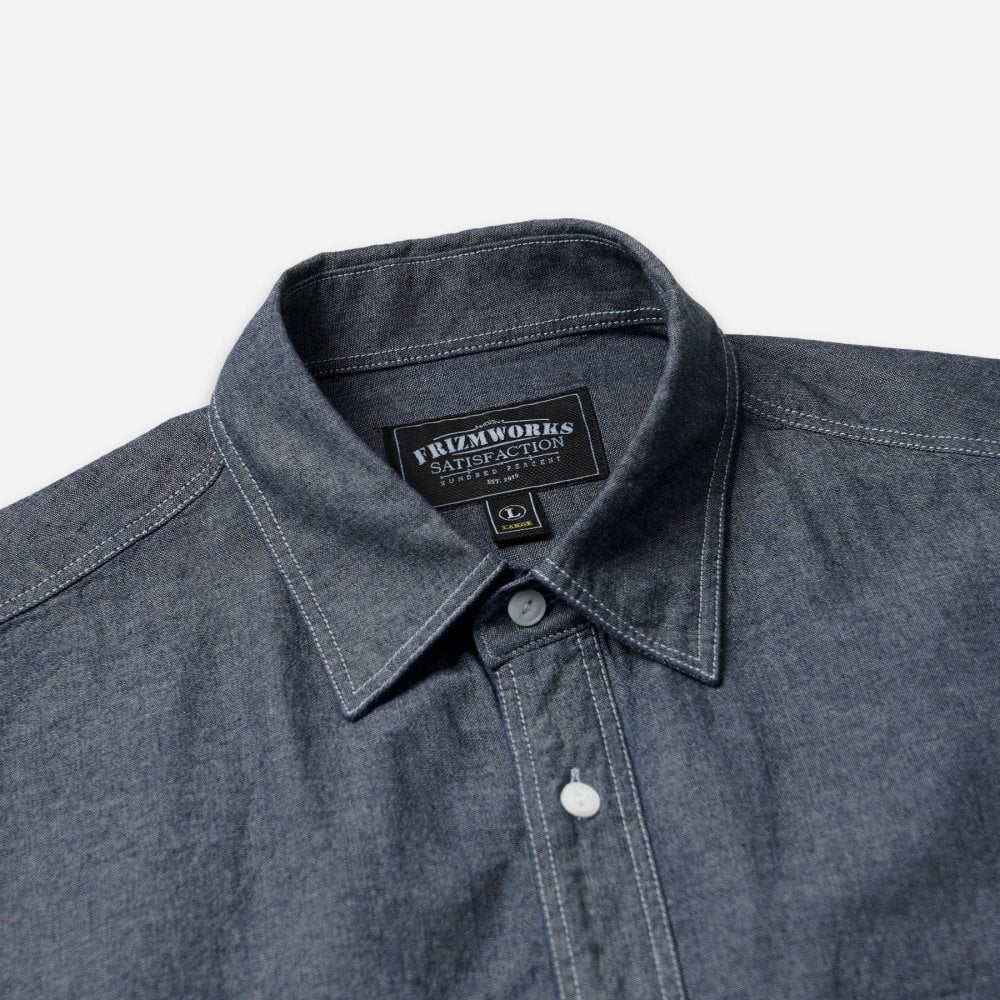 1920s Chambray Work Shirt