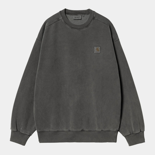 Vista Sweat Graphite Garment Dyed