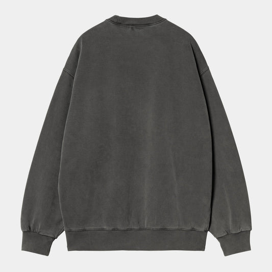 Vista Sweat Graphite Garment Dyed