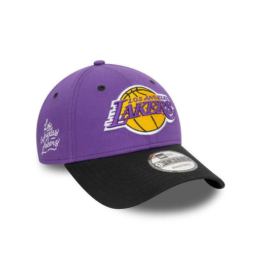 LA Lakers NBA Side Patch 9FORTY Adjustable Cap