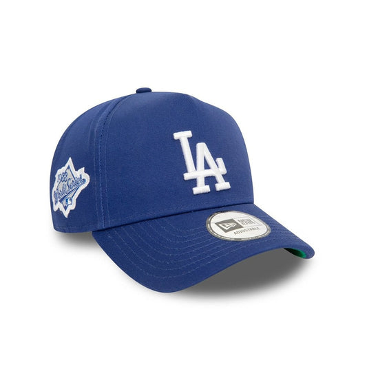 LA Dodgers MLB Side Patch 9FORTY E-Frame Adjustable Cap