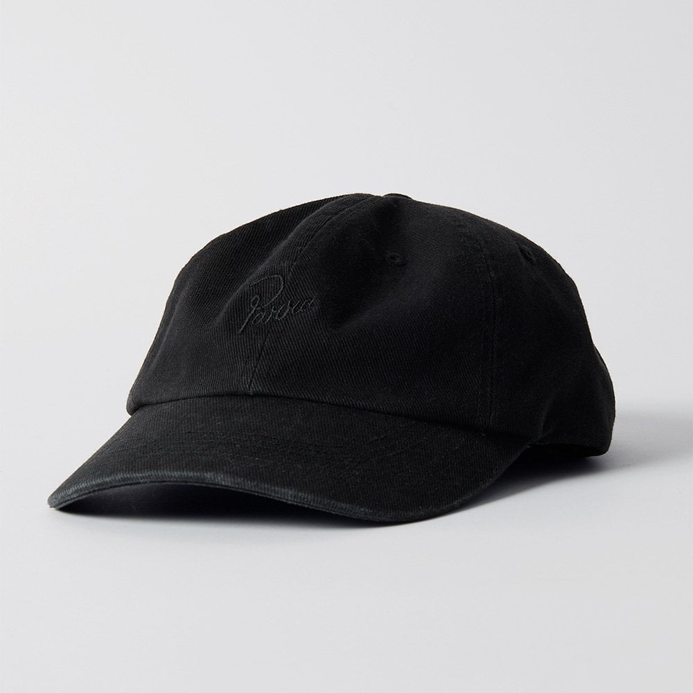 Signature 6 Panel Hat Black