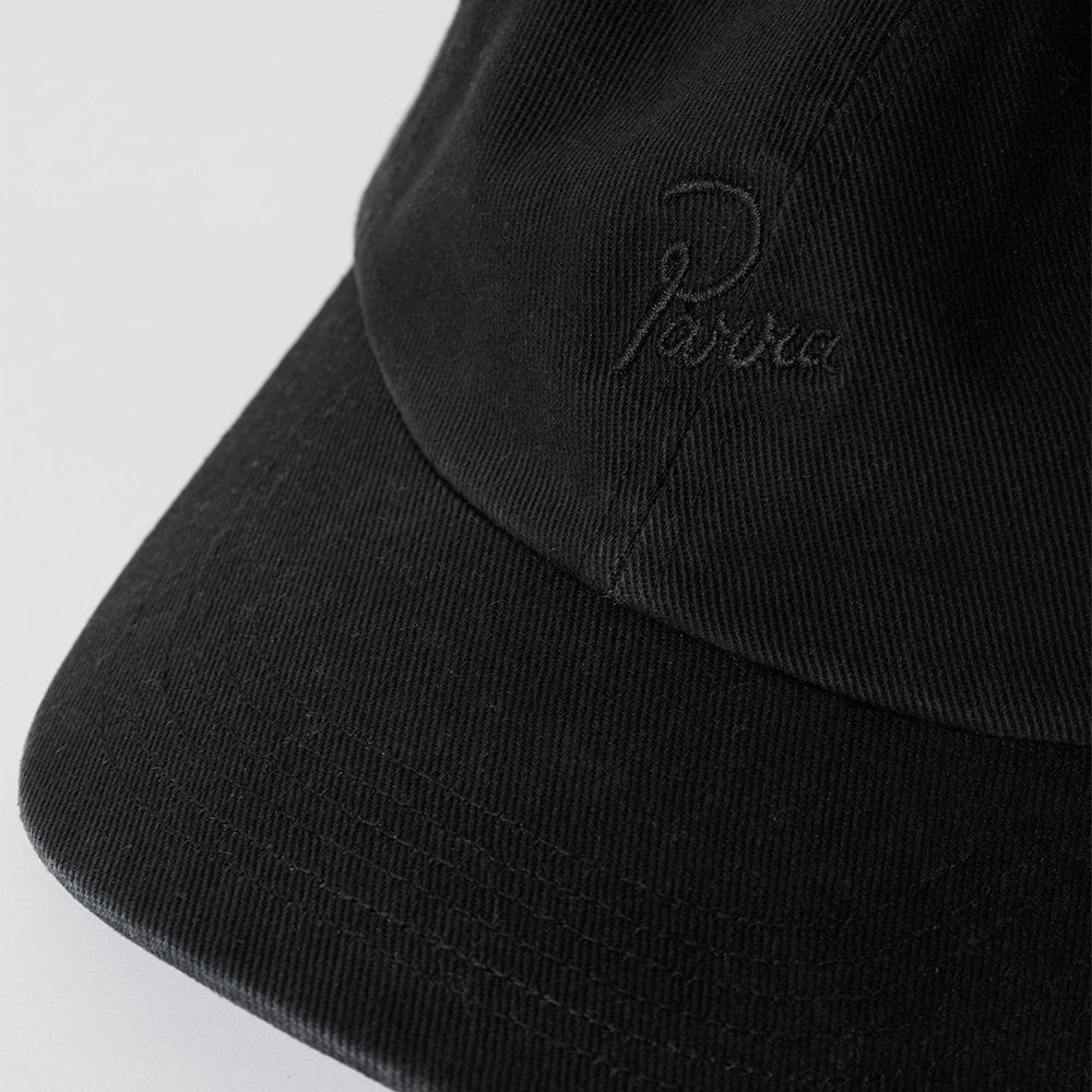 Signature 6 Panel Hat Black