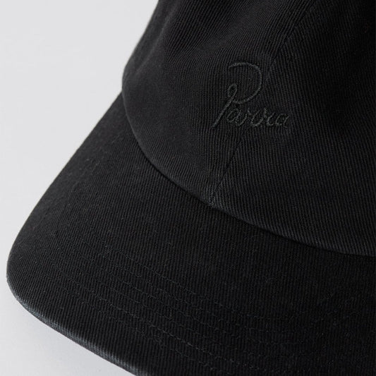 Signature 6 Panel Hat Black