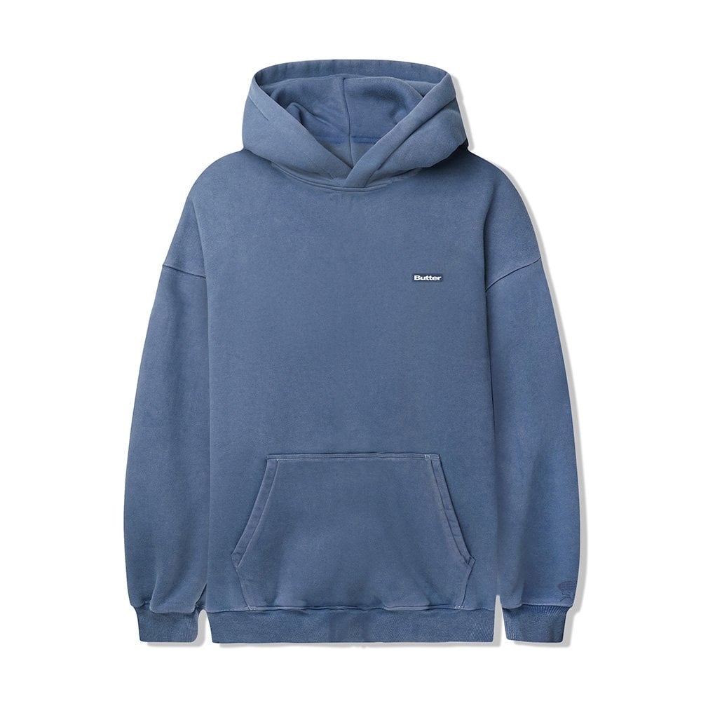 Basic Pullover Hood Denim