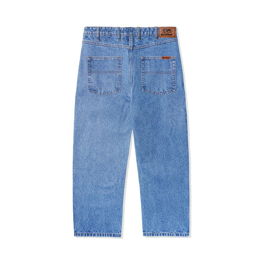 Relaxed Denim Jeans Washed Indigo