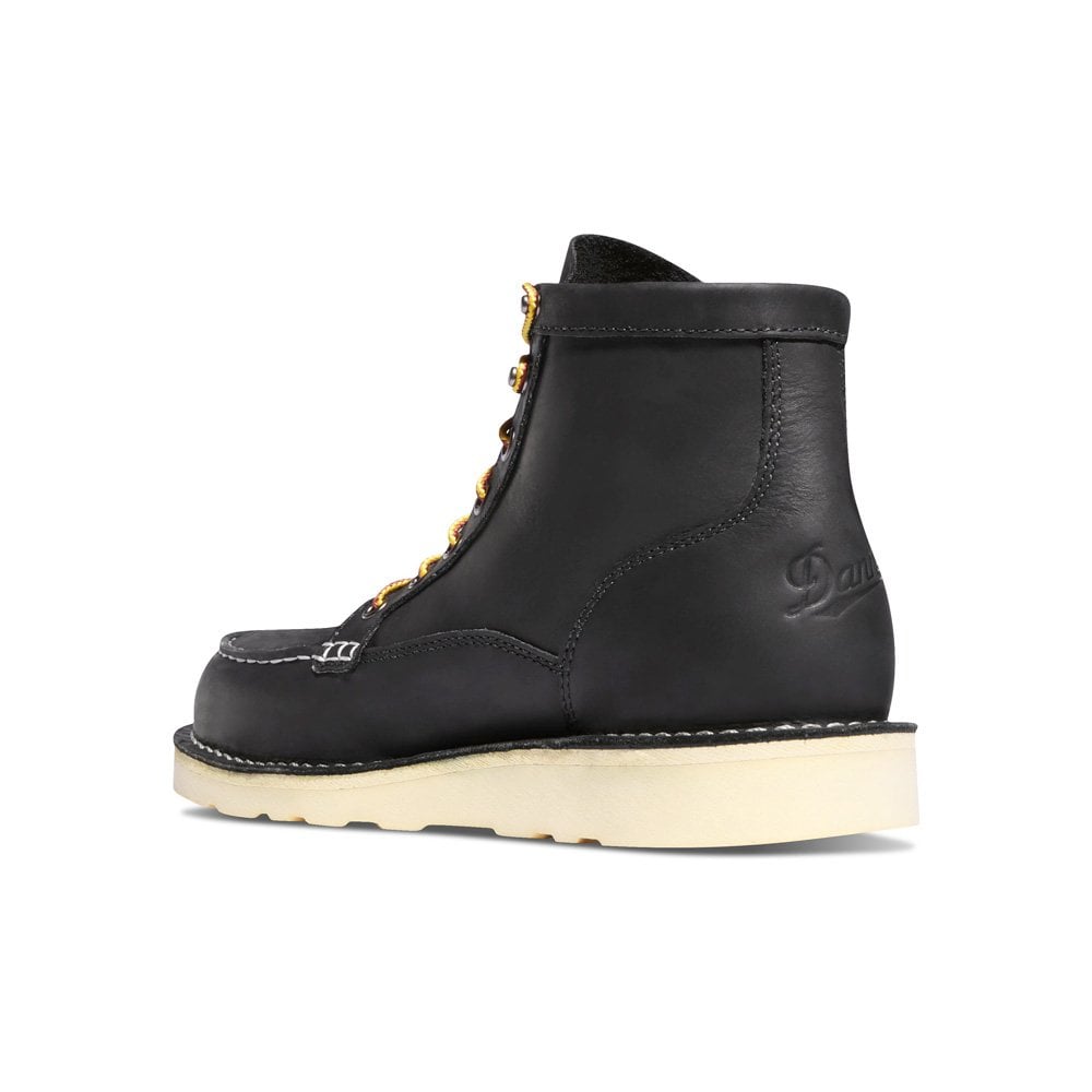Bull Run Moc Toe 6" - Black