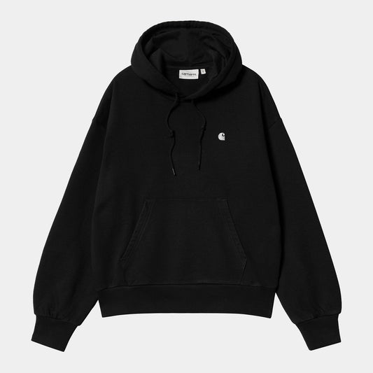 Women's W' Hooded Casey Jacket - Black / Silver