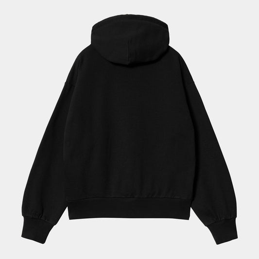 Women's W' Hooded Casey Jacket - Black / Silver