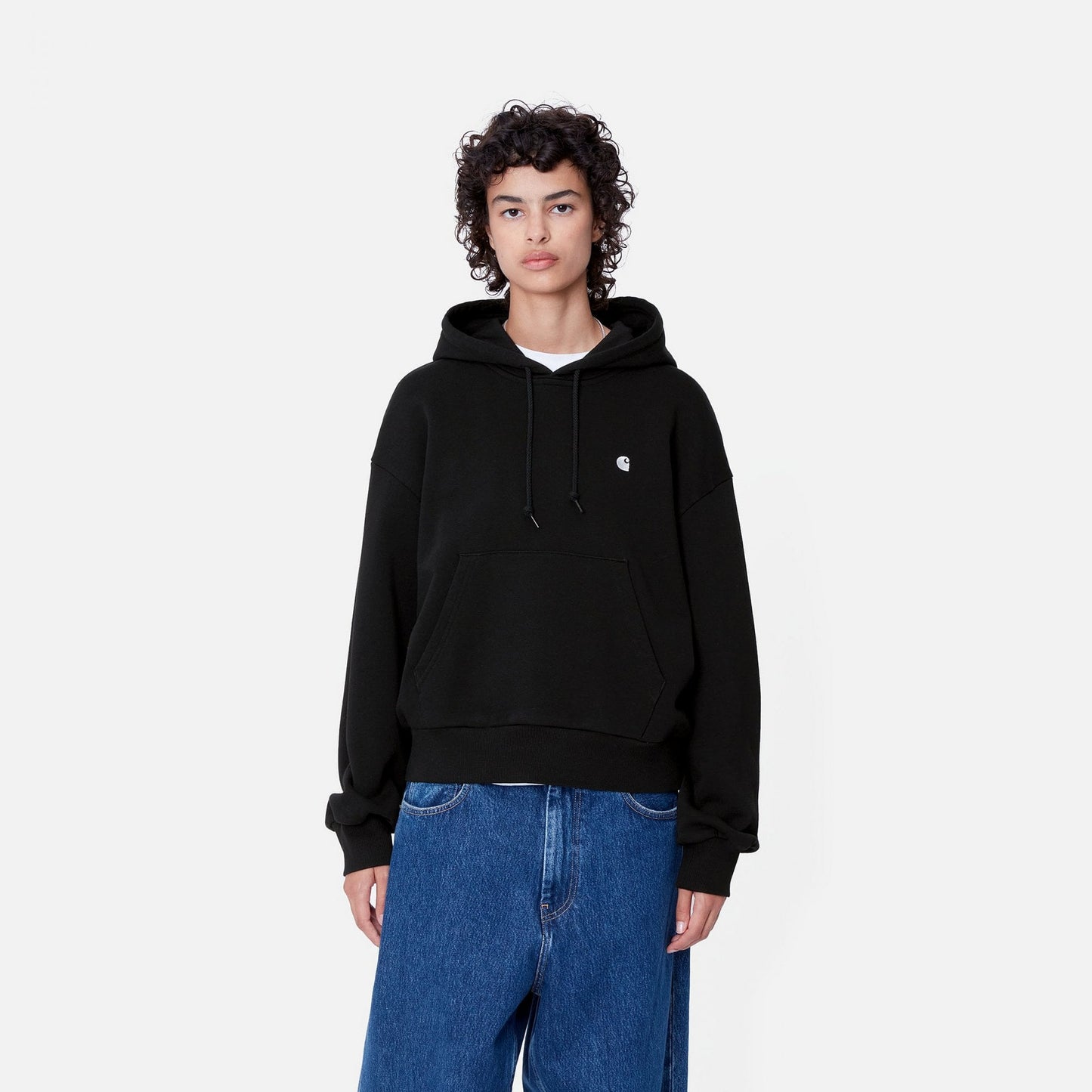 Women's W' Hooded Casey Jacket - Black / Silver