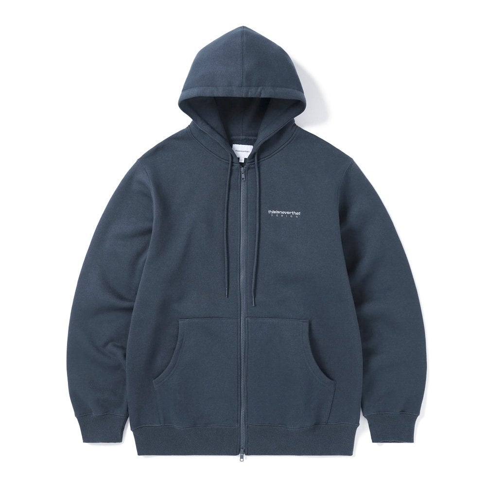 DSN-Logo Zip Up Hoodie - Navy