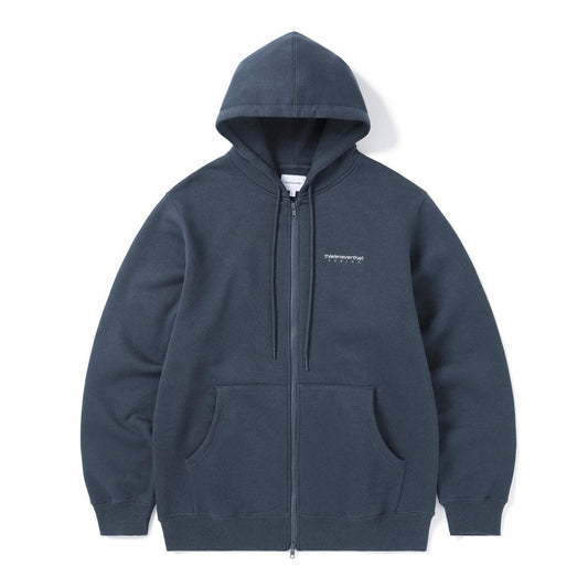 DSN-Logo Zip Up Hoodie - Navy