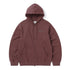 DSN-Logo Zip Up Hoodie - Burgundy