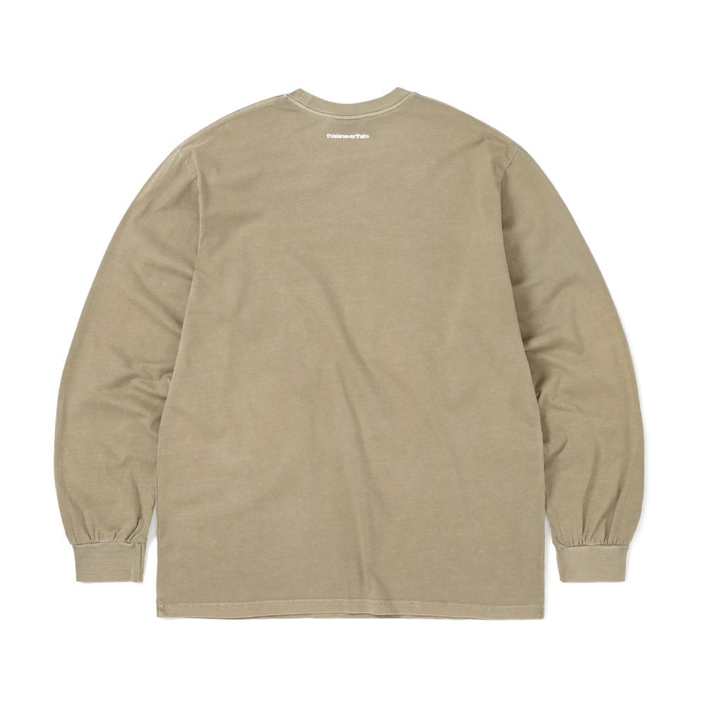 T-logo L/s Tee - Coffee