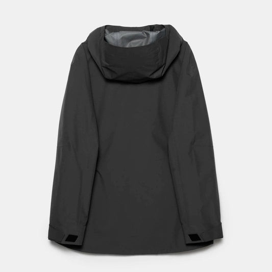5030 Waterproof 3L Asym Storm Parka - Black