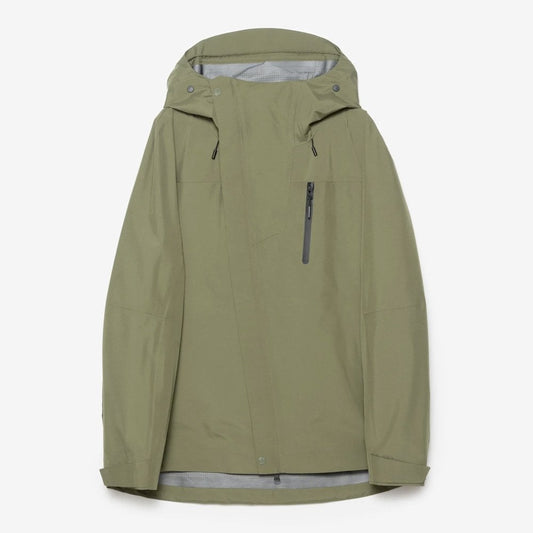 5030 Waterproof 3L Asym Storm Parka - Olive