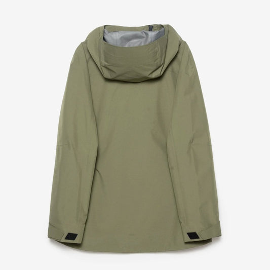 5030 Waterproof 3L Asym Storm Parka - Olive