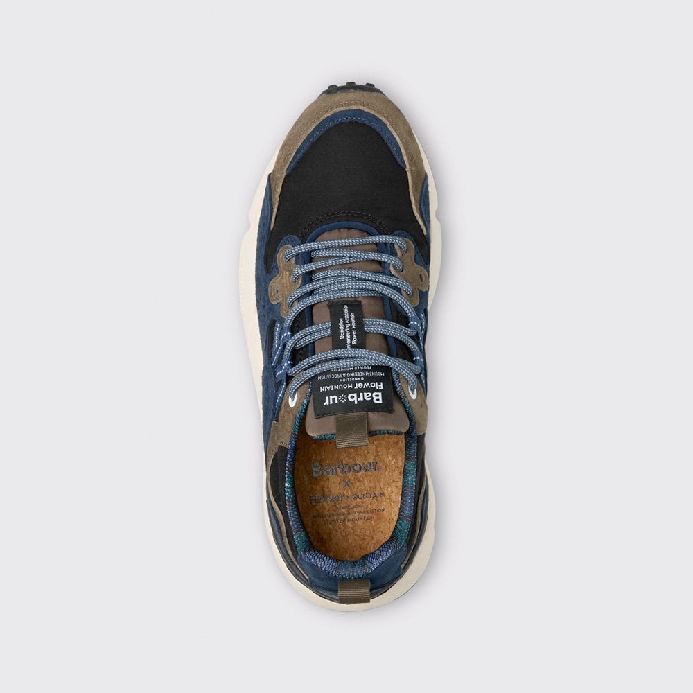 Barbour X Flower Mountain Yamano 3 Uni - Navy / Olive