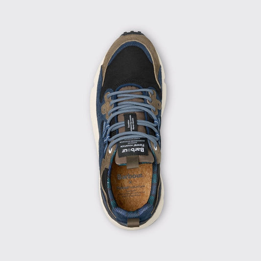 Barbour X Flower Mountain Yamano 3 Uni - Navy / Olive