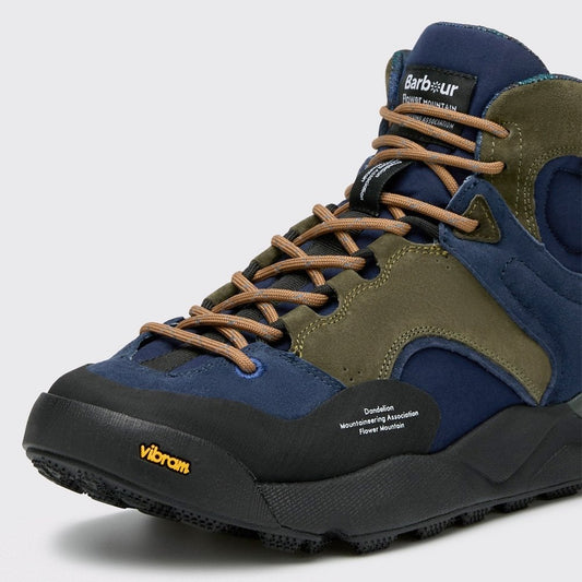 Barbour X Flower Mountain Back Country Uni Mid - Navy / Olive