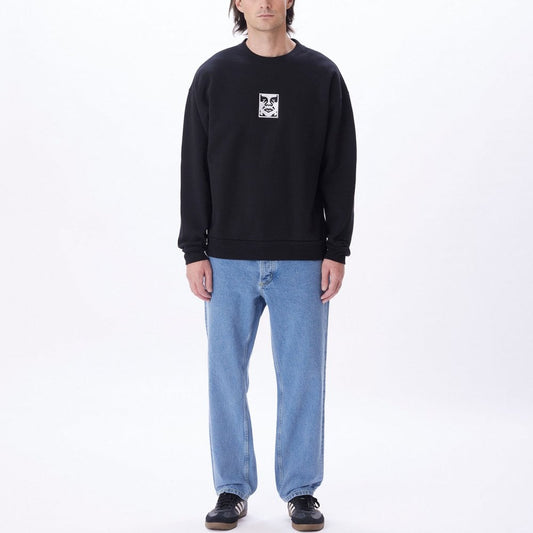 Icon Extra Heavy Crew II - Black