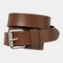Ryan Belt 100 % Leather Cognac / Silver
