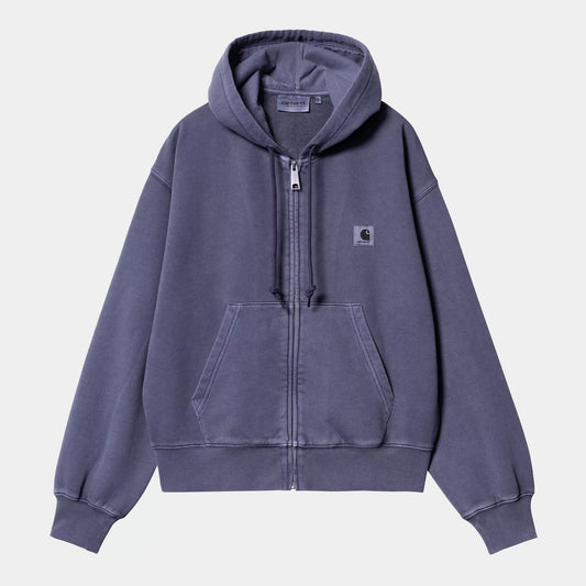 Women's W' Hooded Nelson Jacket - Aura Garment Dye