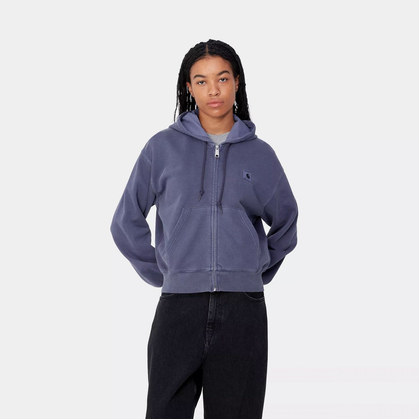 Women's W' Hooded Nelson Jacket - Aura Garment Dye