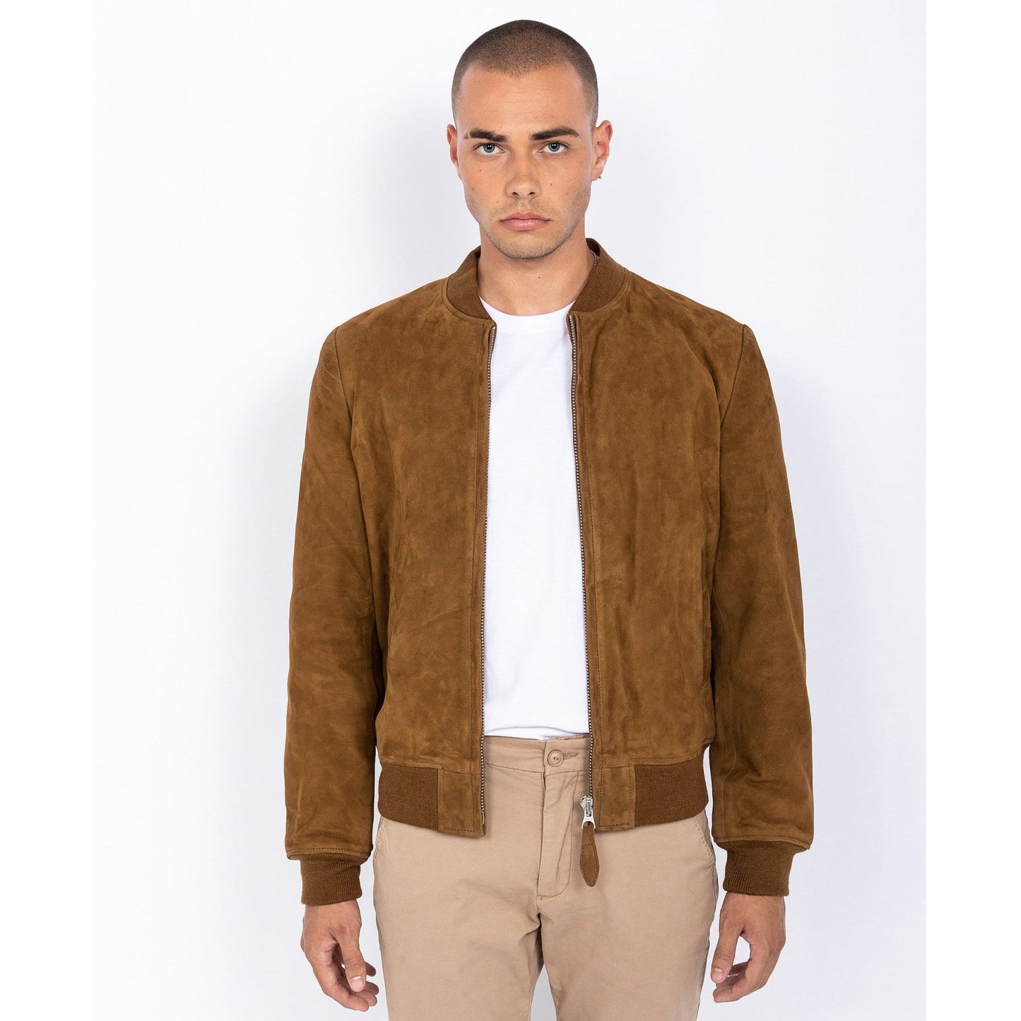 Suede Casual Jacket - Goat Suede
