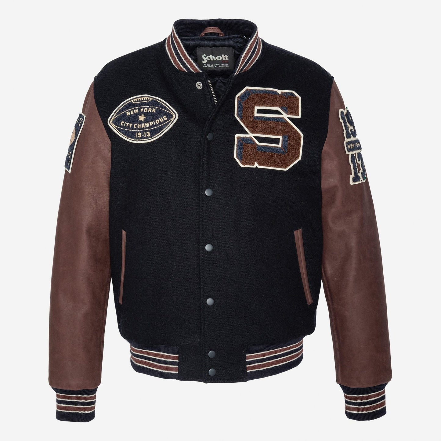 Varsity Jacket - Cowhide & Wool