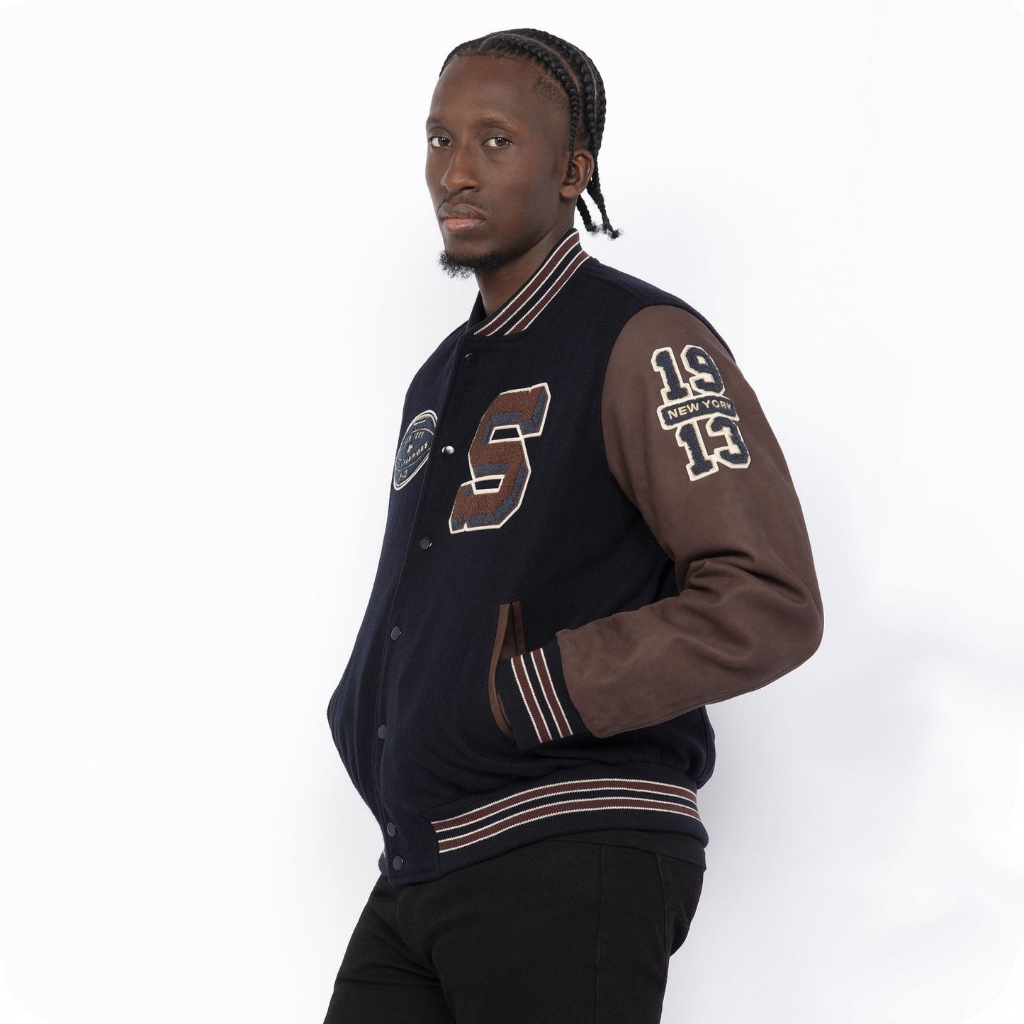 Varsity Jacket - Cowhide & Wool