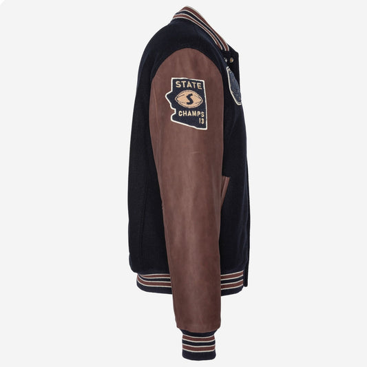 Varsity Jacket - Cowhide & Wool
