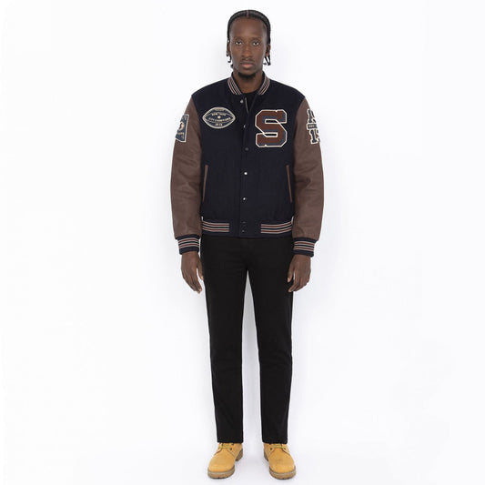 Varsity Jacket - Cowhide & Wool