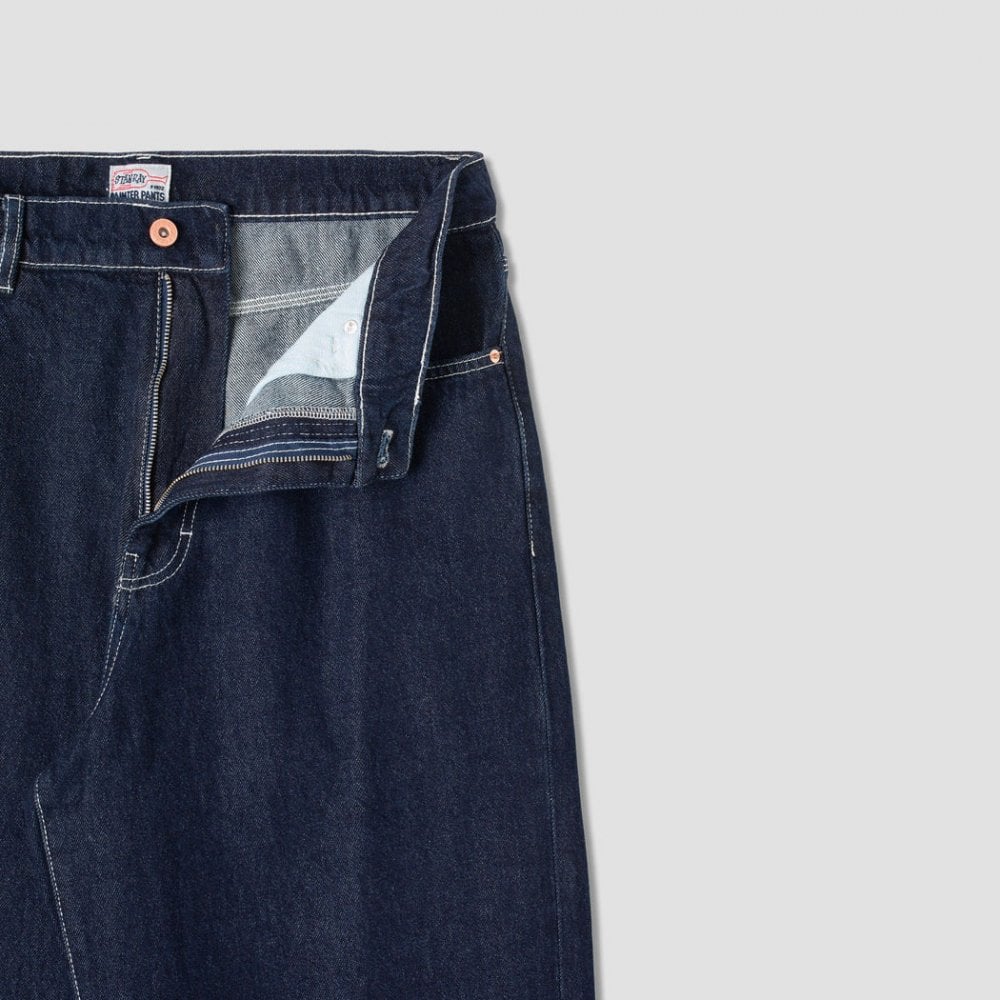 Wide 5 Pocket Pant - Single Rinse Denim
