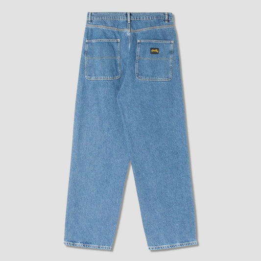 Wide 5 Pocket Pant - Heavy Stone Wash Denim