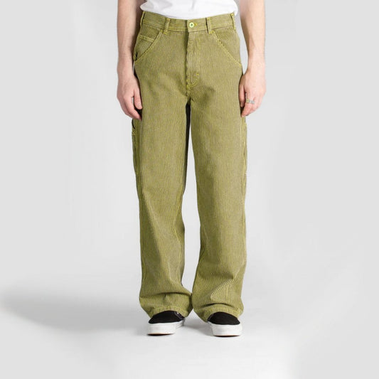 Big Job Painter Pant - Lime / Black Hickory