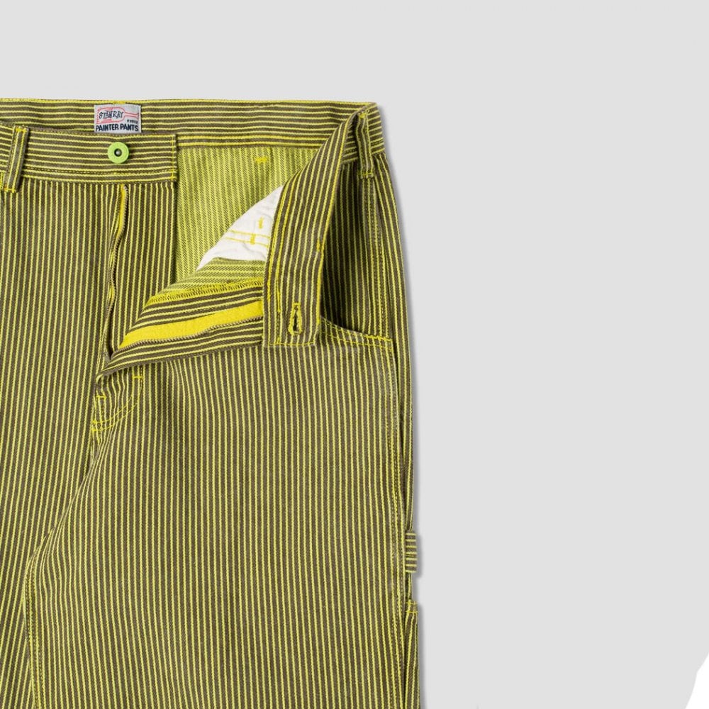 Big Job Painter Pant - Lime / Black Hickory