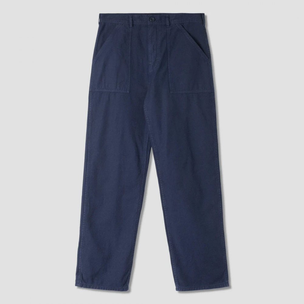 Fat Pant - Navy Sateen