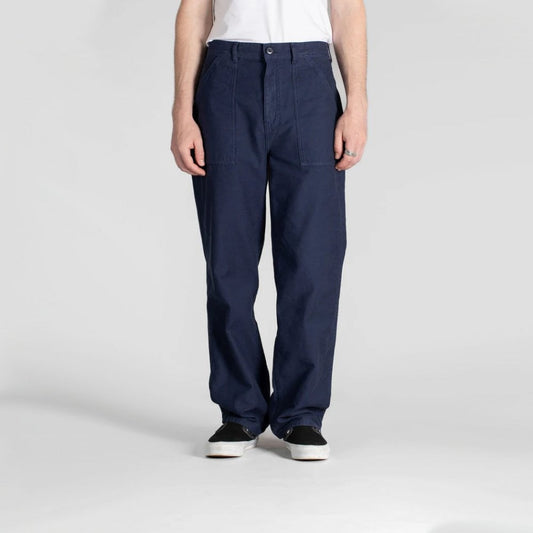Fat Pant - Navy Sateen