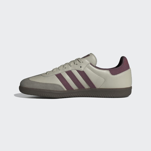 Samba OG - Putty Grey / Maroon / Gold Metallic