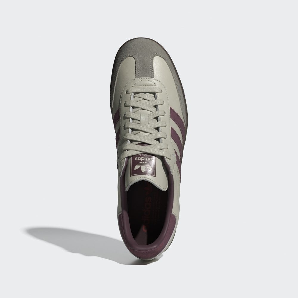 Samba OG - Putty Grey / Maroon / Gold Metallic