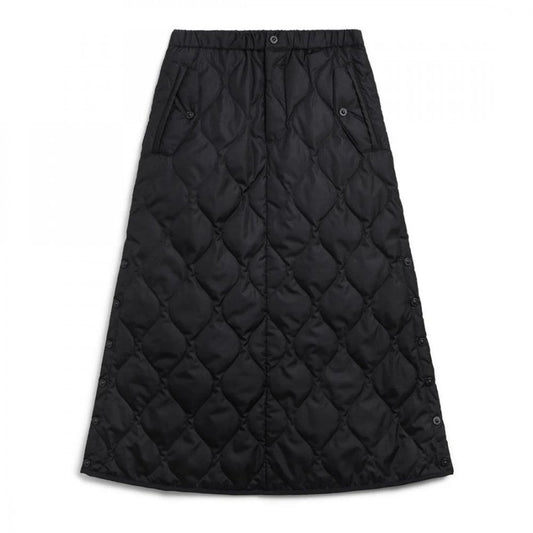 Military Zip Gusset Down Skirt