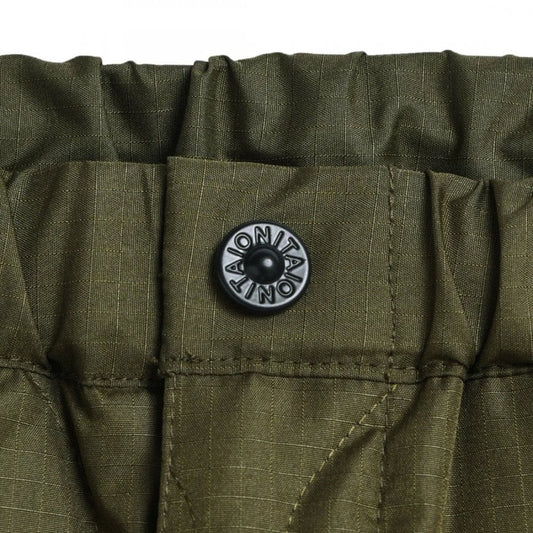 Military Zip Gusset Down Skirt