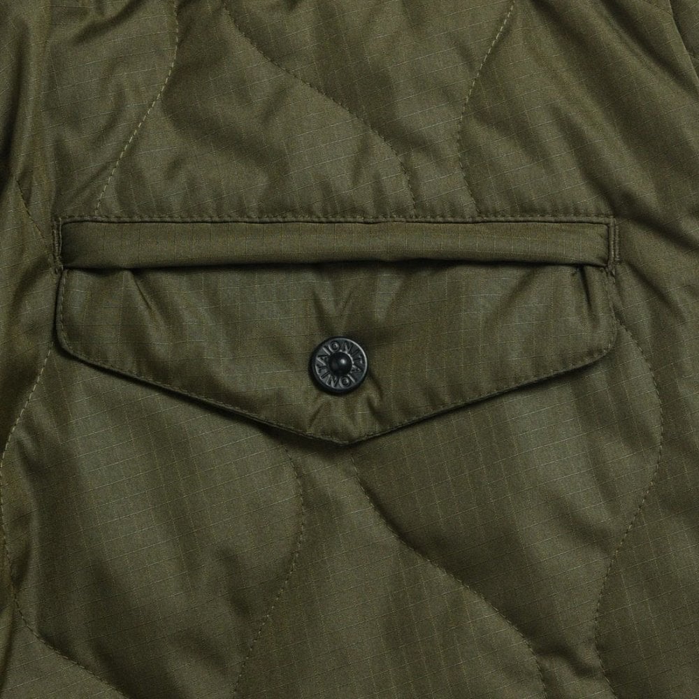 Military Zip Gusset Down Skirt